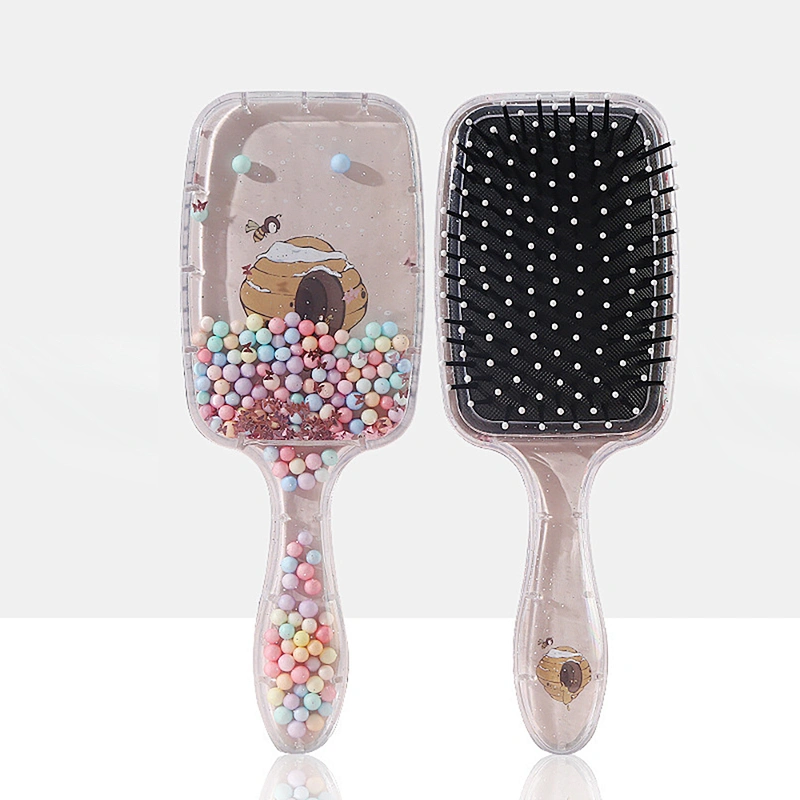 Hot Sale Travel Durable Stretch Airbag Household Hairdressing Massage Comb Set Reycled Plastic Detangling Hair Comb
