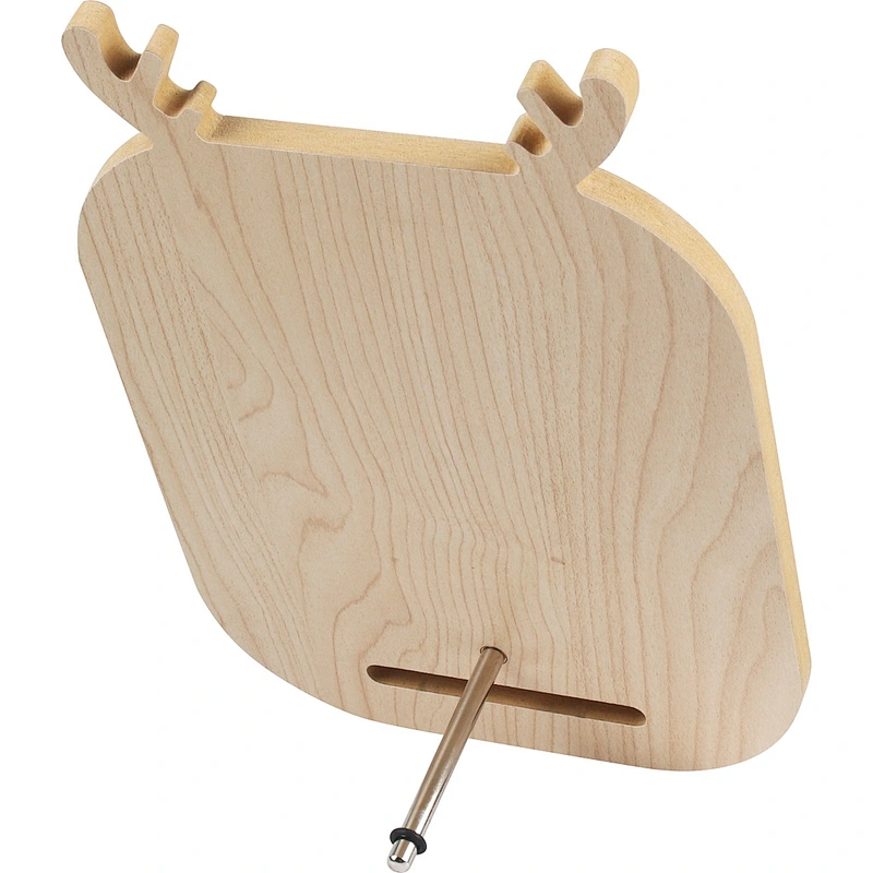 Wholesale Private Label Korean Style Deer Shape Free Moving Wooden Single Sided Desktop Mirror For Makeup