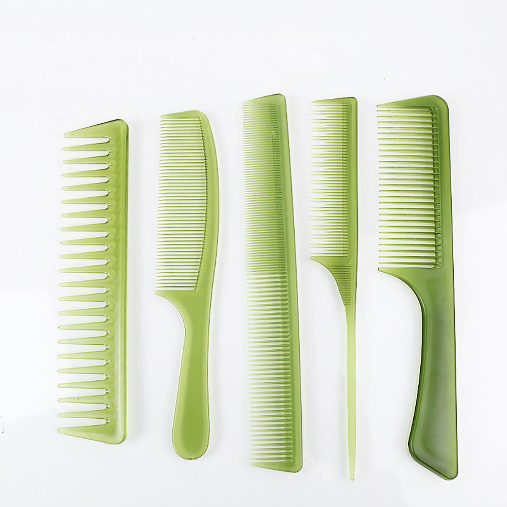 New Product Fashion Plastic Glitter Hair Combs Private Label Parting Comb Brush Paddle Hair Comb Care Hand Grip Brush