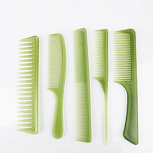 New Product Fashion Plastic Glitter Hair Combs Private Label Parting Comb Brush Paddle Hair Comb Care Hand Grip Brush