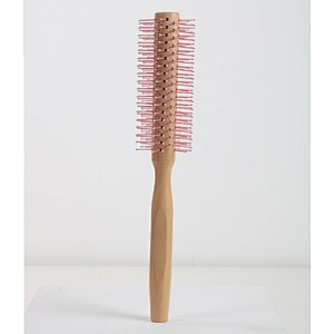 2022 new style soft nylon bristle wood Handheld Hair Scalp hair brush for bulk sales For Barber Hair Cutting