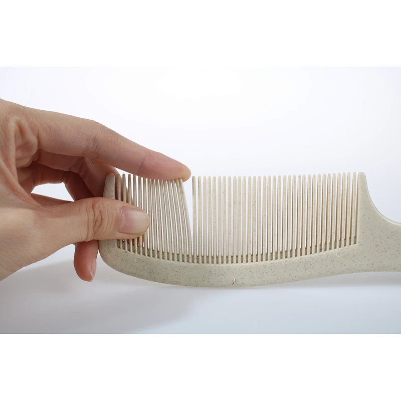Salon Hair Cutting Comb Barber Premium Detangling Brush Vendor Private Label Curly Hair Detangler Plastic Hair Beauty Brush