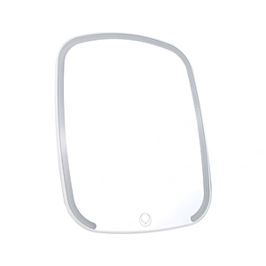 2022 Portable Desktop Ladies Custom Smart Beauty Touch Screen Mirror Lighted Foldable Led Makeup Mirror With Led Light