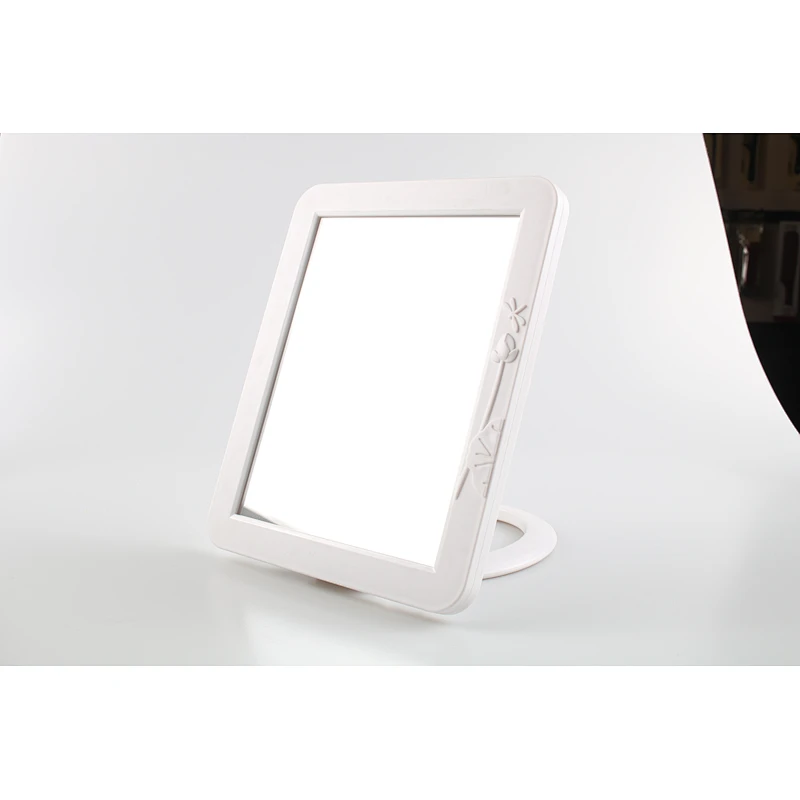 Professional cosmetic makeup mirror for bathroom portable table makeup stand mirror