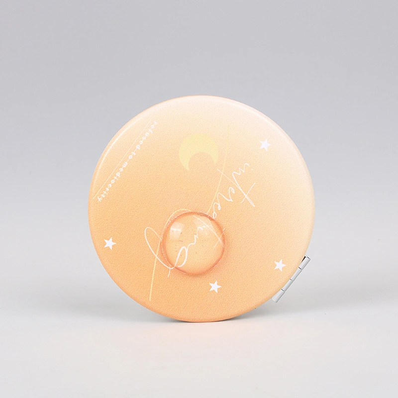 Wholesale Personalized Portable Round New Design Promotional Mini Four Colours Cute Pocket Makeup Mirror