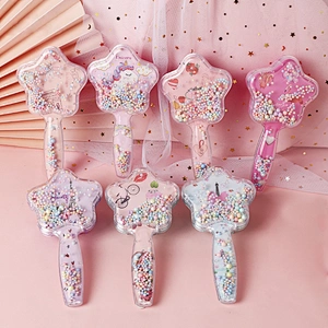 Hot Sale Airbag Comb Reycled Household Hairdressing Massage Comb Set Travel Durable Stretch Plastic Detangling Hair Comb