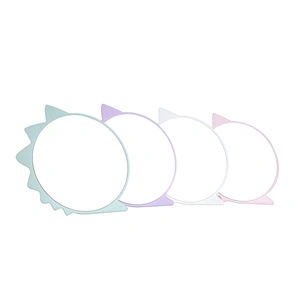 Wholesale Custom Round Detachable Adjustable New Shape Makeup Mirror Four Colours Cute Big Round Mirror