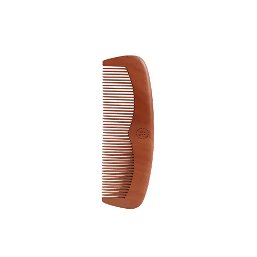 Wholesale Private Label Private Label Pear Beard Pocket Women'S Wood Natural Hair Comb For Travel Barber Hair Cutting