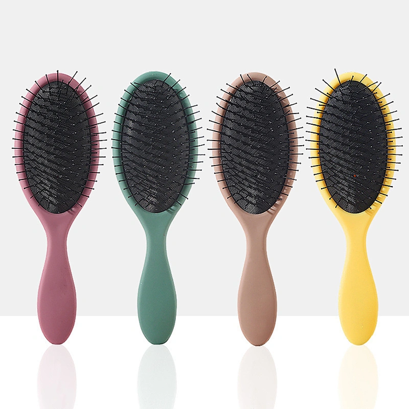 Hair Styling Tool Brush Plastic Handle Airbag Comb Smooth Hair Cushion Massage Comb Wide Nylon Toothed Comb