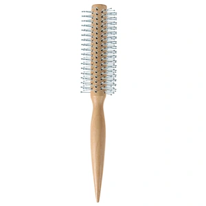 High Quality Private Label Customised Wooden Anti-Static Styling Handle Hairbrush vendor For Barber Hair Cutting