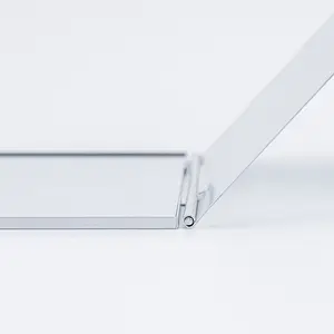 Wholesale Customizable Travel Portable Square Shape One Side Bear Metal Foldable Small Makeup Mirror