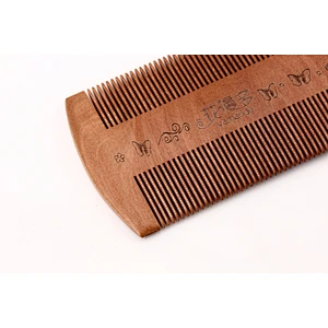 Hot Sale Double Side Dense TootHot Sale Double Side Dense Tooth Comb Anti Static Custom Small Wood Beard Comb Mens Beard Pocket Parting Combh Comb Anti Static Custom Small Wood Beard Comb Mens Beard Pocket Parting Comb