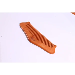 Handmade Eco-friendly 100% Biodegradable Natural Wooden Combs Travel Pocket Anti Static Combs Engraving Logo Customized