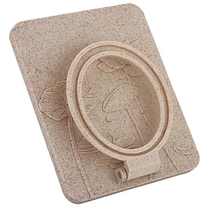 Wholesale Private Label Hot Sale Popular Private Label Plastic Square Shape Hand Makeup Mirror With Stand