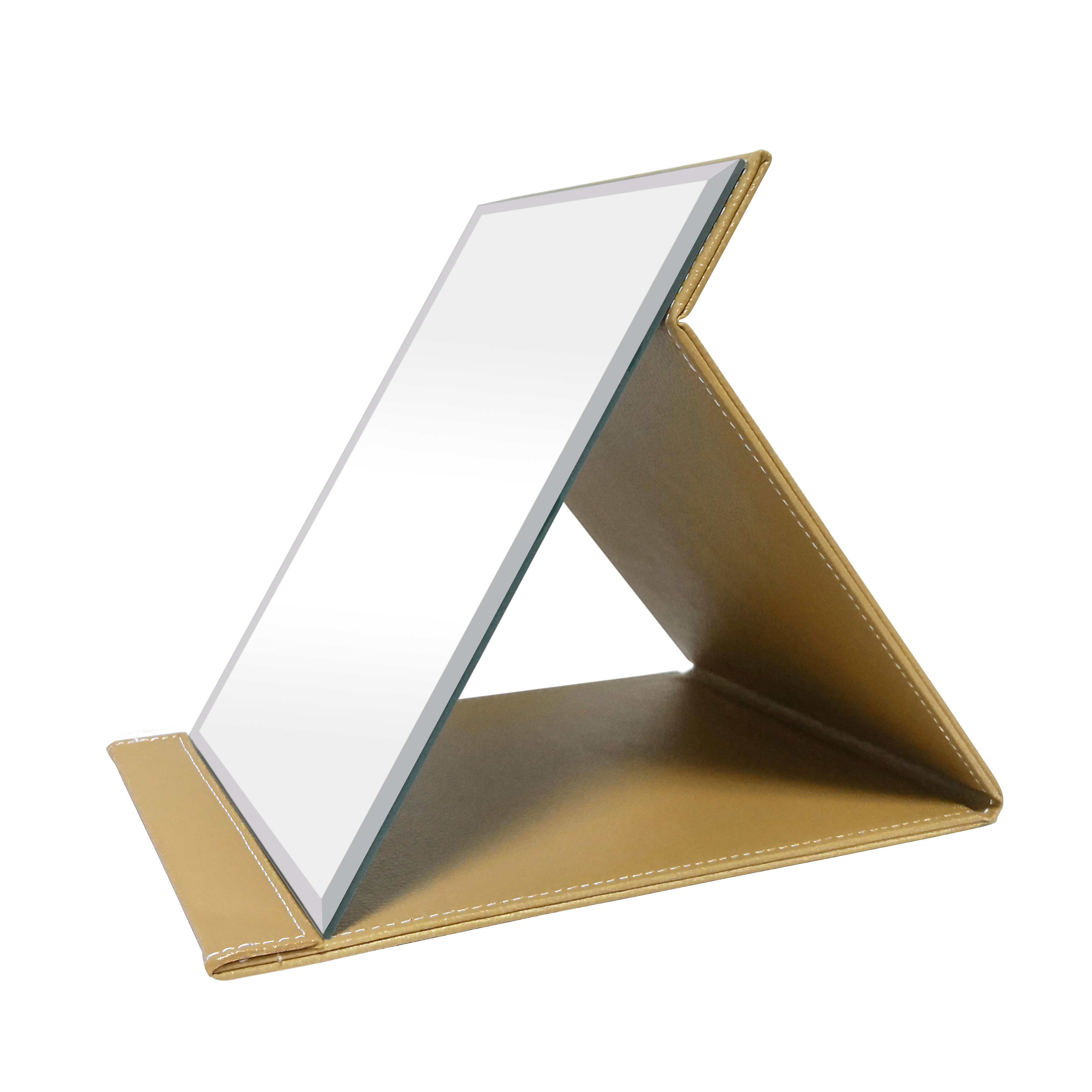Wholesale Personalized Big Size Folding High-definition Flat Single Side Dressing Table Desktop Makeup Mirror