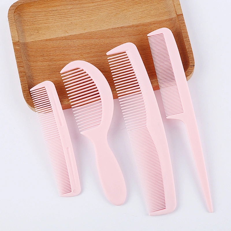 High Quality Straight Hair Combs Pro Salon Hairdressing Anti-static Carbon Fiber Custom logo Comb For Barber Hair Cutting Set
