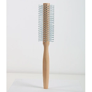 2022 new style soft nylon bristle wood Handheld Hair Scalp hair brush for bulk sales For Barber Hair Cutting