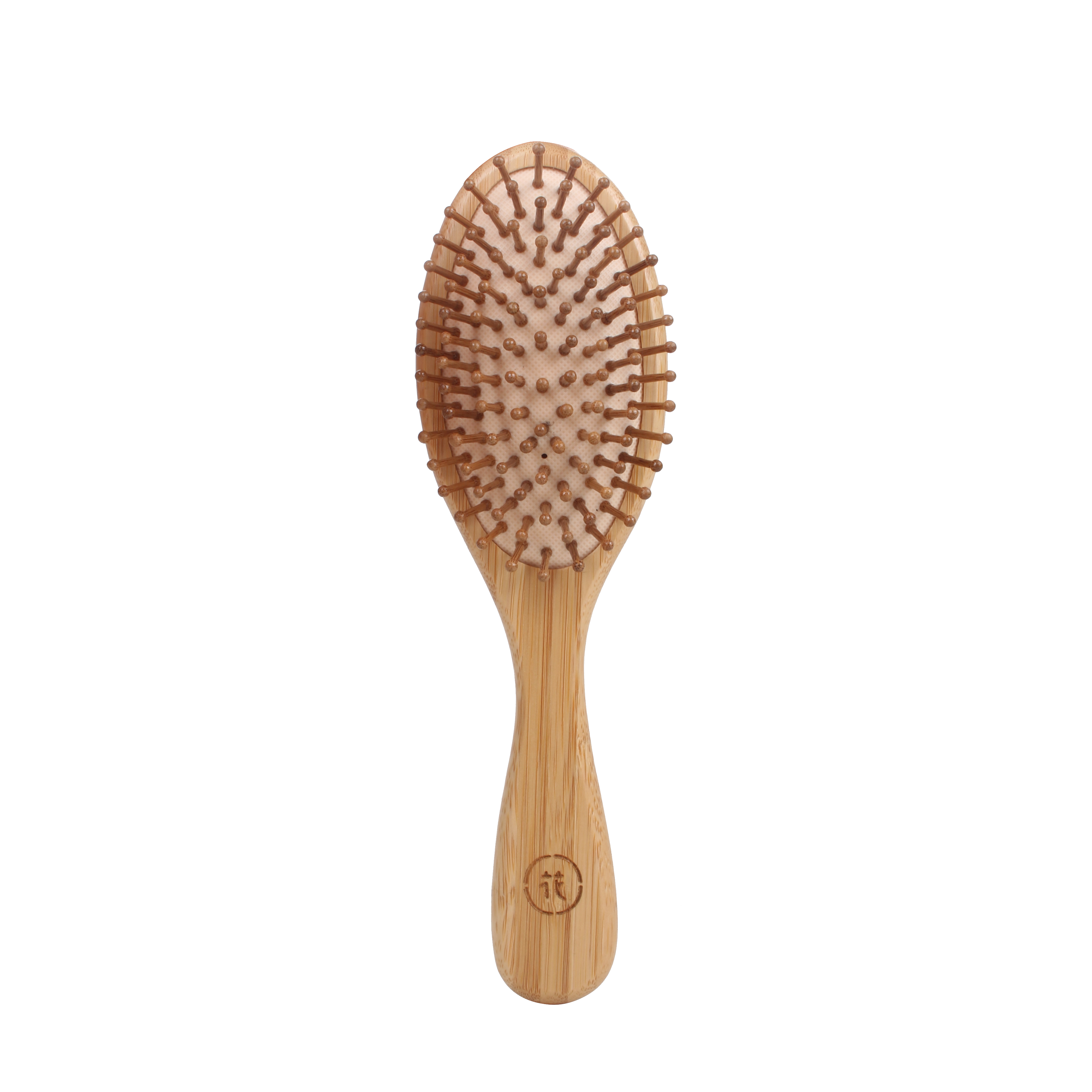 Wholesale Private Label Handle Airbag Hair Brush Hairbrush Airbag Round Wooden Handle Scalp Massage Comb