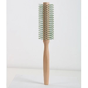 2022 new style soft nylon bristle wood Handheld Hair Scalp hair brush for bulk sales For Barber Hair Cutting
