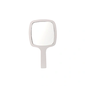 Small Plastic Vanity Standing Makeup Mirror OEM Concise Table Mirror Square Self Single Side Make-Up Table Make Up Mirror