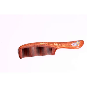 Engraving Logo Custom Hot Selling Wholesale Customized Logo Eco-friendly Wood Bamboo Densely Combed For Barber Hair Cutting