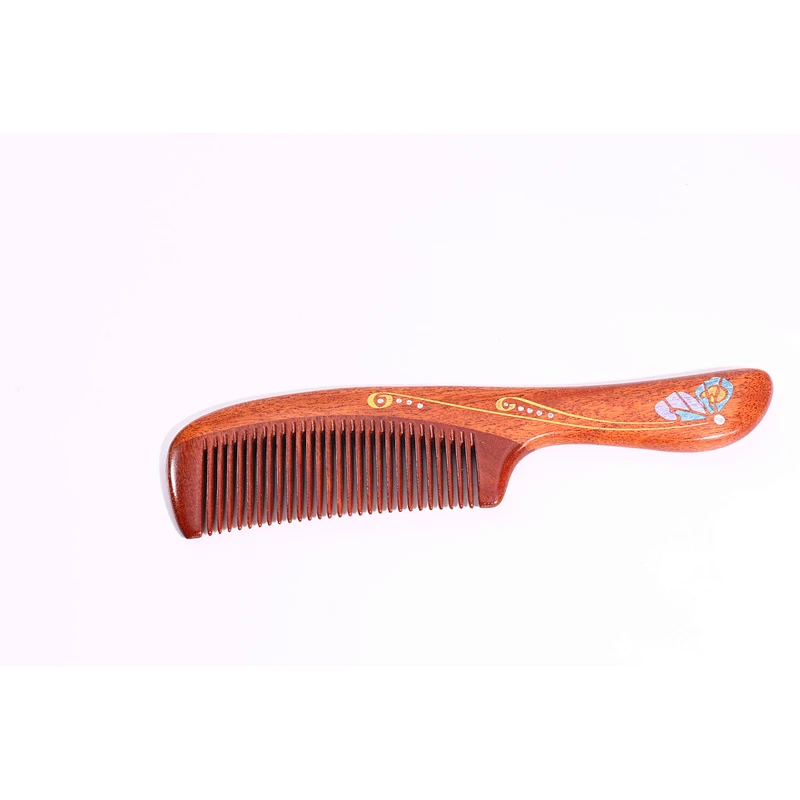 Engraving Logo Custom Hot Selling Wholesale Customized Logo Eco-friendly Wood Bamboo Densely Combed For Barber Hair Cutting