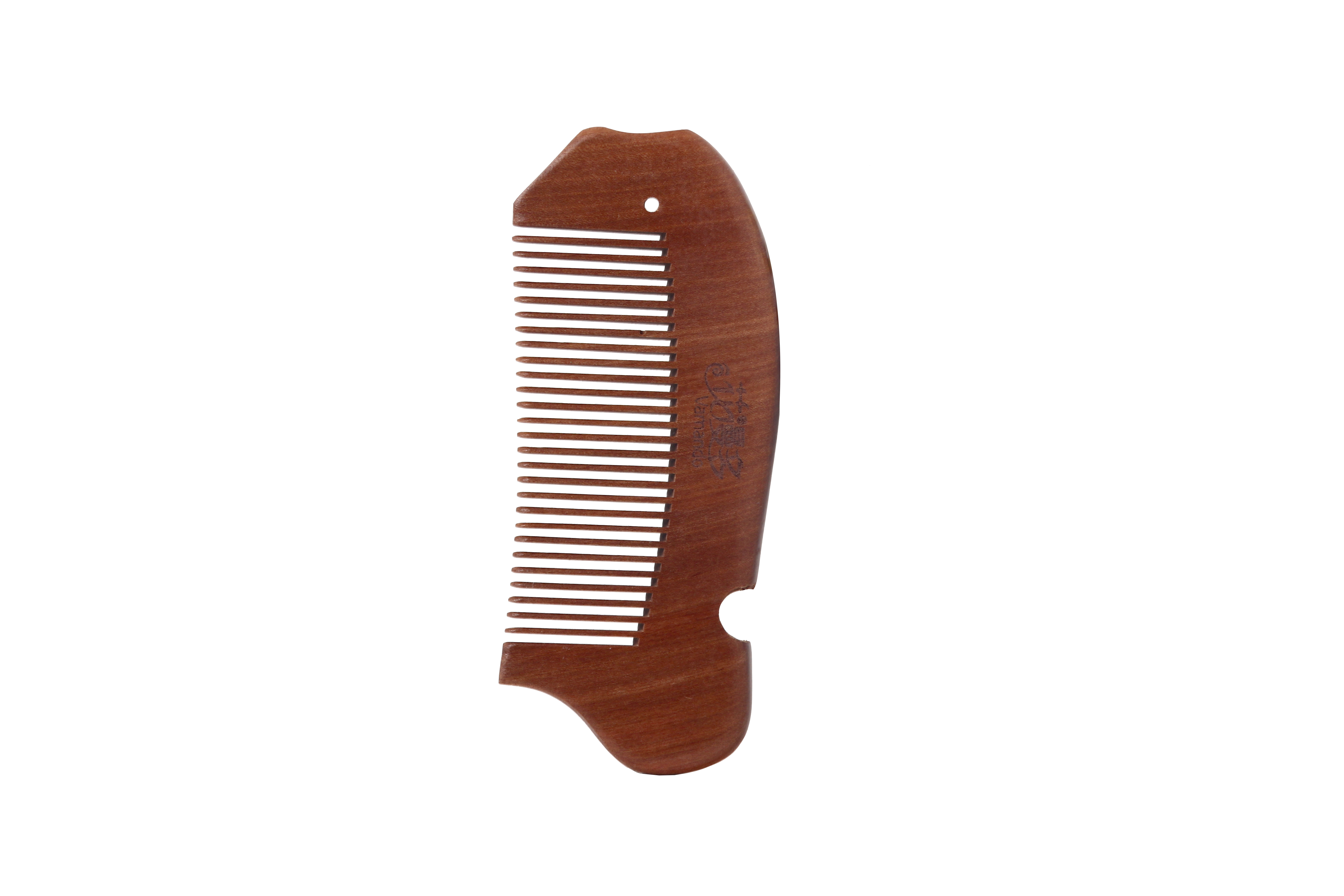 Wholesale Private Label Wooden Bamboo Travel Pocket Anti Static Combs Engraving Logo Customized Salon Hair Cutting Comb Barber