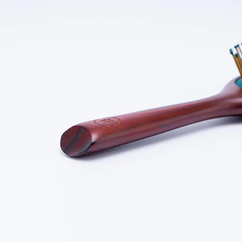 Customized Handle Natural Massage Scalp Handle Wood Cushion Paddle Wholesale Air Cushion Women Plastic Scalp Massage Hair Brush