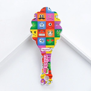 Custom massage scalp hairdressing cushion comb massage smooth Colorful hair comb bristle massage air cushion hairdressing brush