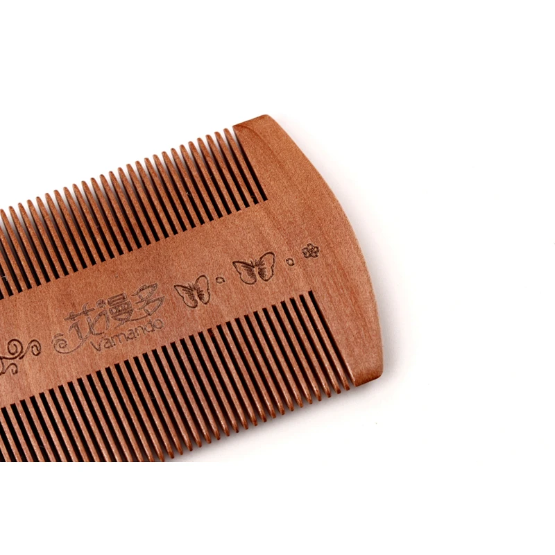 Hot Sale Double Side Dense TootHot Sale Double Side Dense Tooth Comb Anti Static Custom Small Wood Beard Comb Mens Beard Pocket Parting Combh Comb Anti Static Custom Small Wood Beard Comb Mens Beard Pocket Parting Comb