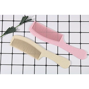 Salon Hair Cutting Comb Barber Premium Detangling Brush Vendor Private Label Curly Hair Detangler Plastic Hair Beauty Brush