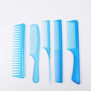 New Product Fashion Plastic Glitter Hair Combs Private Label Parting Comb Brush Paddle Hair Comb Care Hand Grip Brush