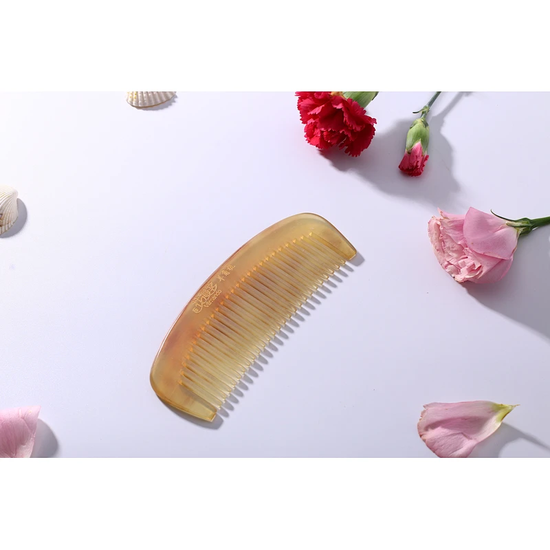 Hair Salon Comb Bakelite Black Wide-toothed Logo Custom Thick Comb Heat-resistant Hair Cut Comb Barber