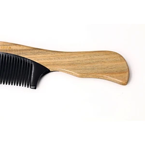 Detangling Massage wood Hair Comb Brush Eco-friendly Bamboo Handle Hair Brush Bamboo Hair Brush Set With Customized Logo