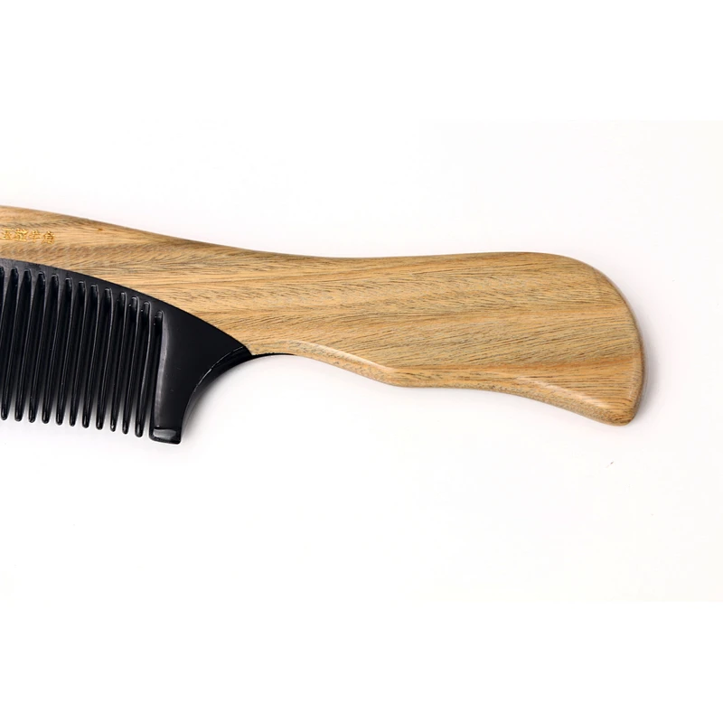Detangling Massage wood Hair Comb Brush Eco-friendly Bamboo Handle Hair Brush Bamboo Hair Brush Set With Customized Logo