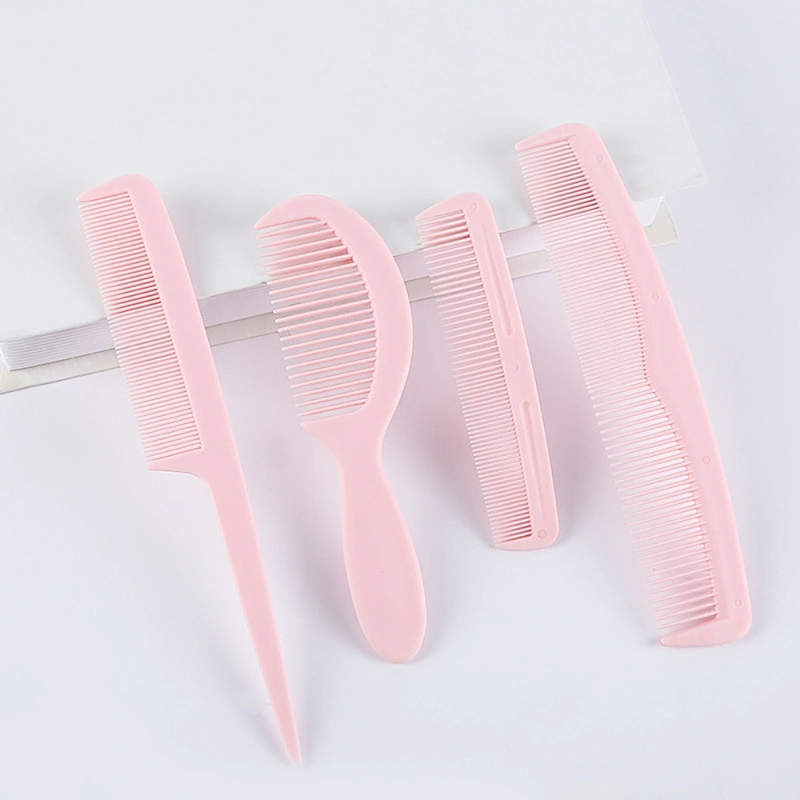 High Quality Straight Hair Combs Pro Salon Hairdressing Anti-static Carbon Fiber Custom logo Comb For Barber Hair Cutting Set