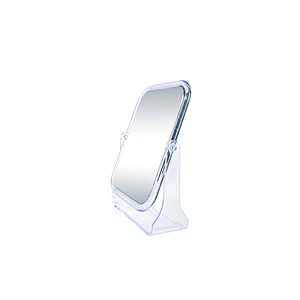 Wholesale Private Label Ps Lens Portable Double Side Square Table Custom Logo Makeup Mirror