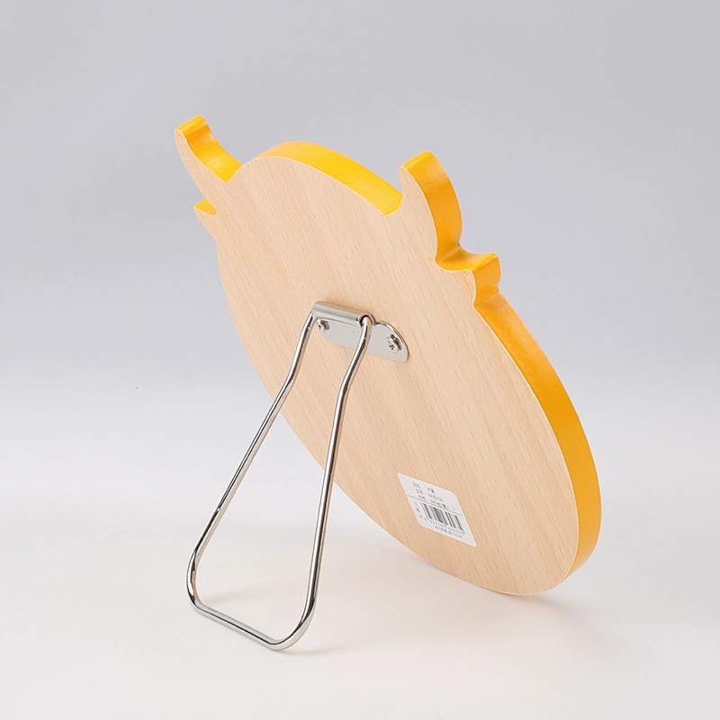 Wholesale Portable Wooden Makeup Tools Desktop Table Mirror Single Side Cosmetic Mirror Wooden Mirror For Makeup