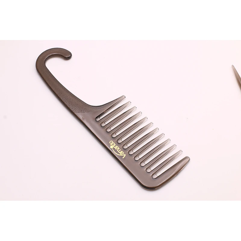 Factory OEM portable hair comb/wholesale custom plastic comb