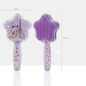 Hot Sale Airbag Comb Reycled Household Hairdressing Massage Comb Set Travel Durable Stretch Plastic Detangling Hair Comb