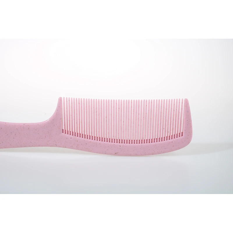 Salon Hair Cutting Comb Barber Premium Detangling Brush Vendor Private Label Curly Hair Detangler Plastic Hair Beauty Brush