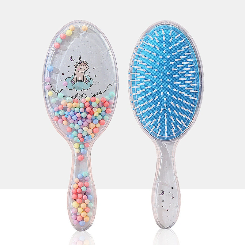 Hot Sale Household Hairdressing Massage Comb Set Travel Durable Stretch Airbag Comb Reycled Plastic Detangling Hair Comb