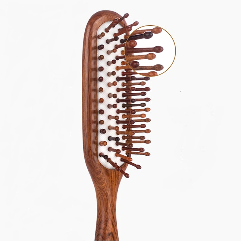 2022 New Product Womens Hair Growth Brush Custom Styling Hair Massage Brush For Travel Barber Hair Cutting