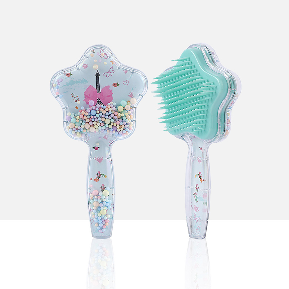 Hot Sale Airbag Comb Reycled Household Hairdressing Massage Comb Set Travel Durable Stretch Plastic Detangling Hair Comb