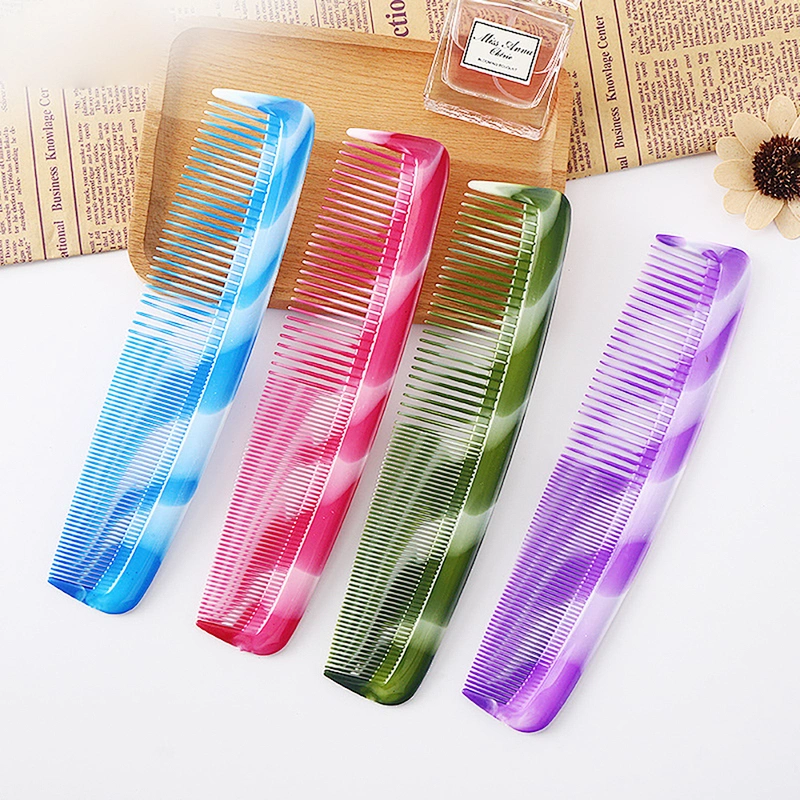 Wide Tooth Private label Hair Comb Detangling Best Durable High Quality Care Hand Grip Brush For Barber Hair Cutting