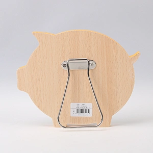 Desktop Ladies Rectangle Table Folding Cosmetic Make Up Mirror Custom Logo Wood Frame Makeup Mirror Round