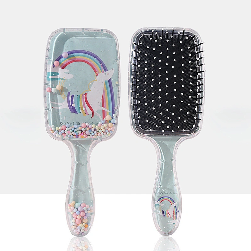 Hot Sale Travel Durable Stretch Airbag Household Hairdressing Massage Comb Set Reycled Plastic Detangling Hair Comb
