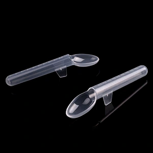 Baby  Medicine measuring spoon  Feeding MEDICINE TRANSPARENT SPOONS