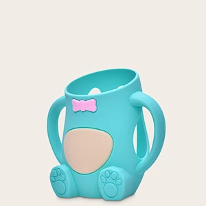 carton design  Infant Baby Anti-Colic Glass Feeding Milk Bottle  holder with Protective Silicone Sleeve