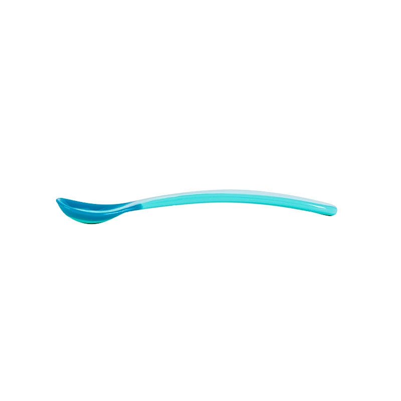 factory wholesale 2 color  baby spoon temperature  spoon  custom